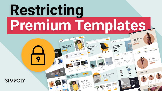 Restricting Templates By A Plan Simvoly White Label Update Restricting Templates By A Plan Simvoly White Label Update