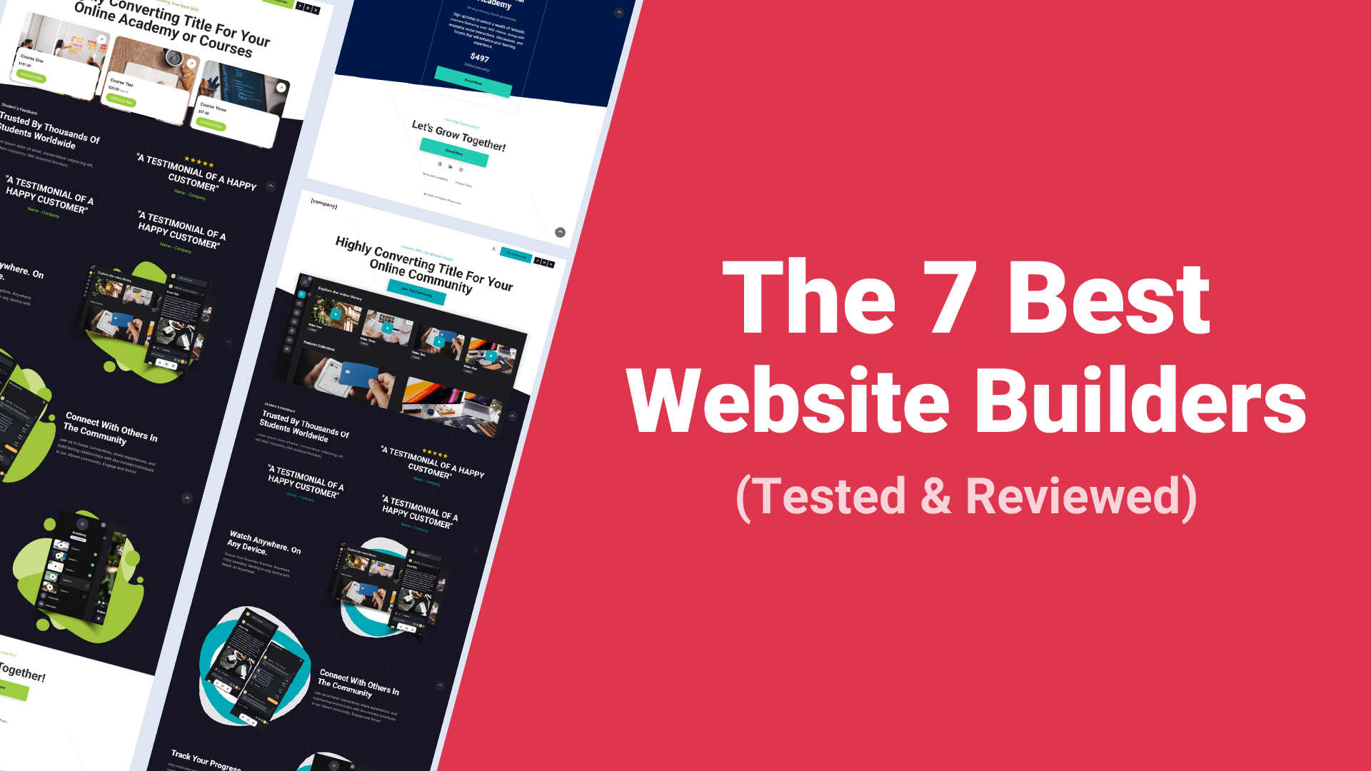 Best Website Builder 2026: Top 7 Platforms Reviewed (Tested)