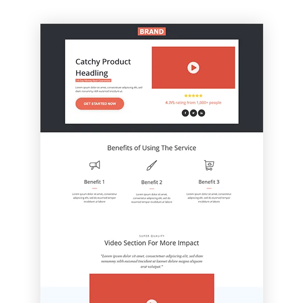 sales funnel template four