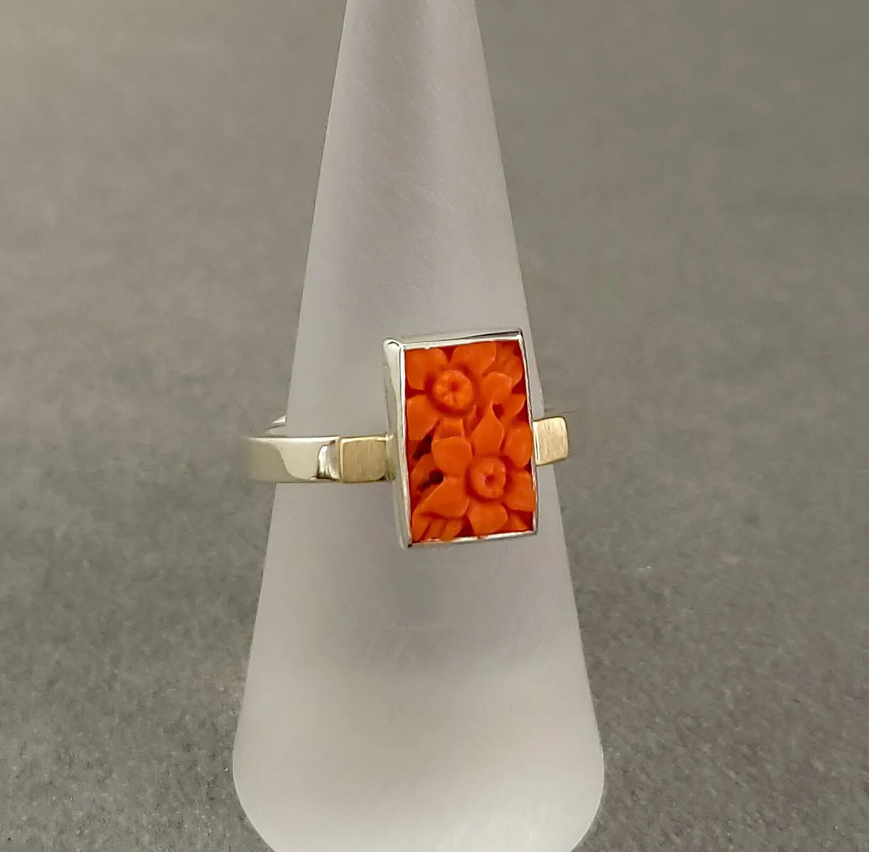 coral ring