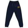 Golden Embroidered Buzzer Band Logo Unisex Jogging Pants