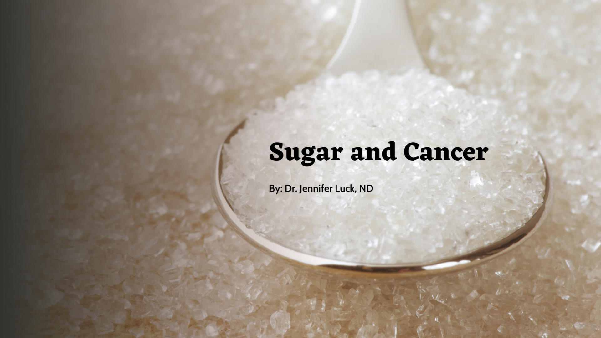 Sugar and Cancer