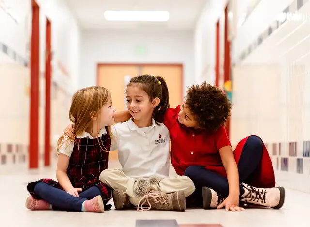 students in classroom