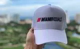 Miami Visuals Hat - White