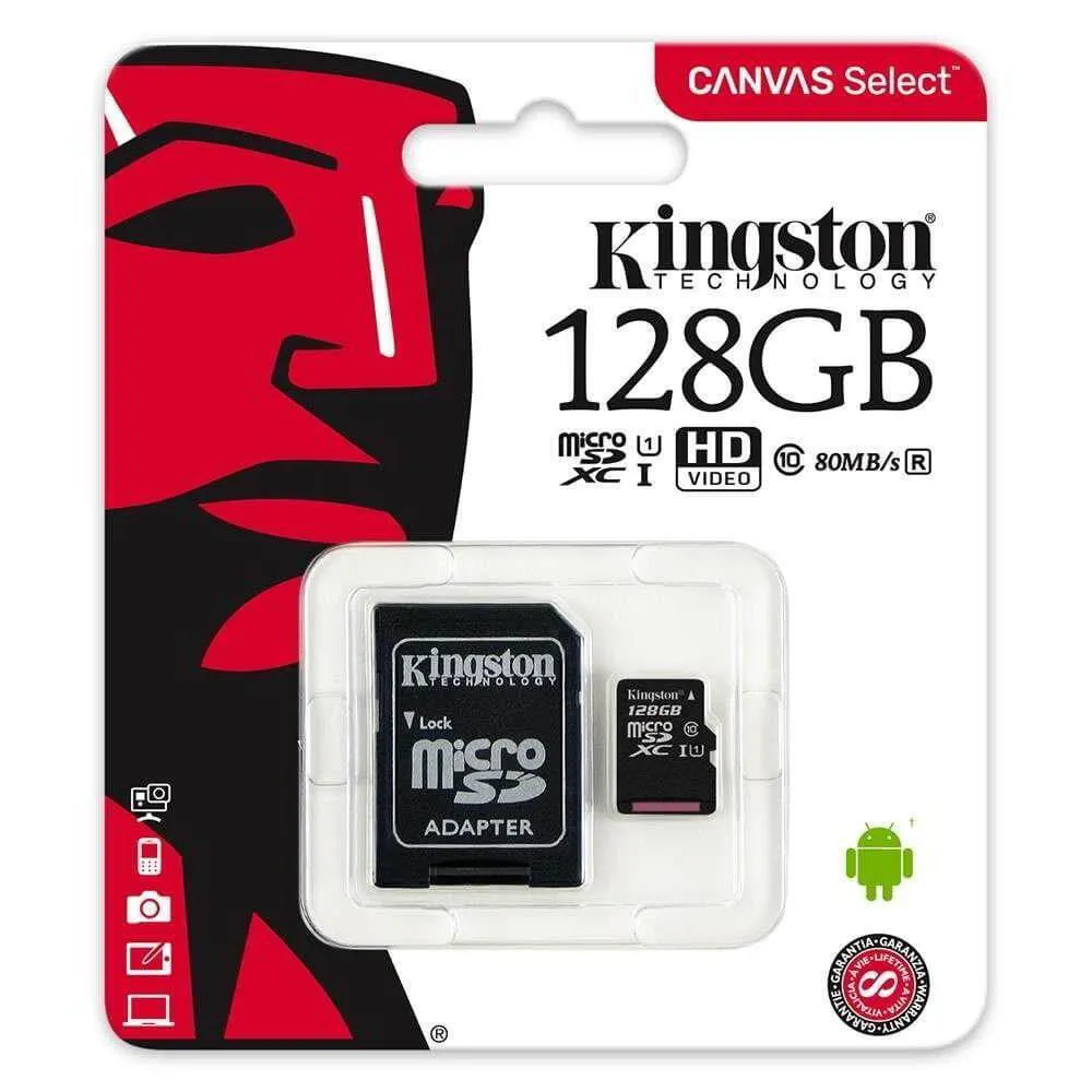Kingston 128 GB Micro SD Card