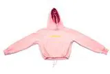 AWAKEN LADIES CROP TOP HOODIE | PINK