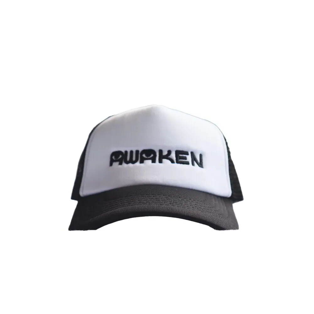 AWAKEN TRUCKER | WHITE/BLACK