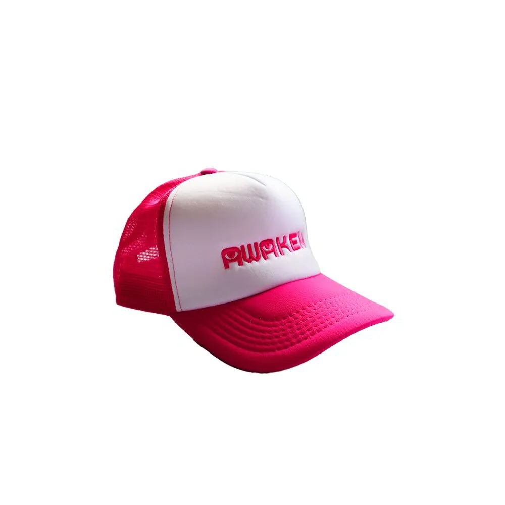 AWAKEN TRUCKER | WHITE/PINK