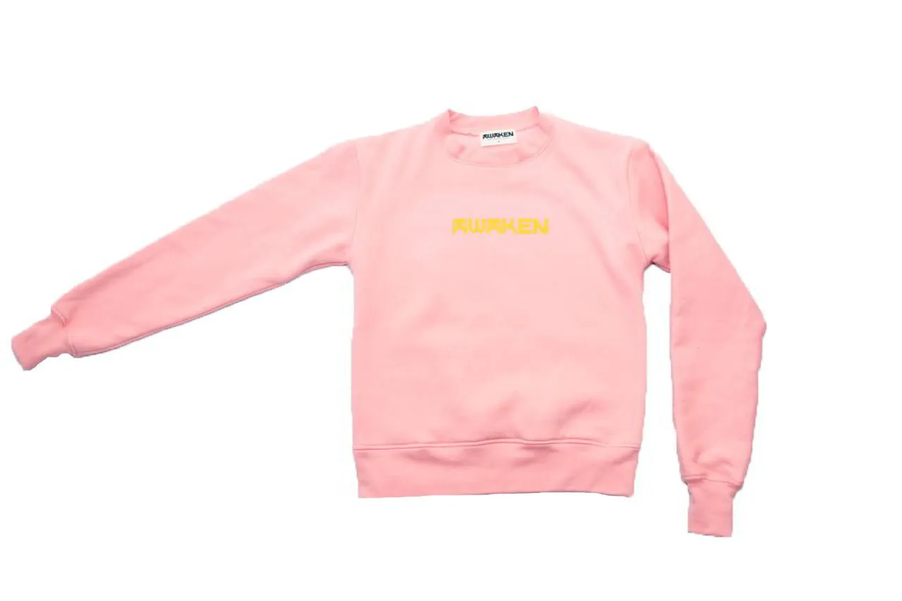 AWAKEN CREWKNECK | PINK