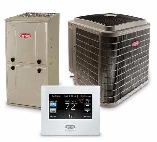 Bryant air conditioning and furnace