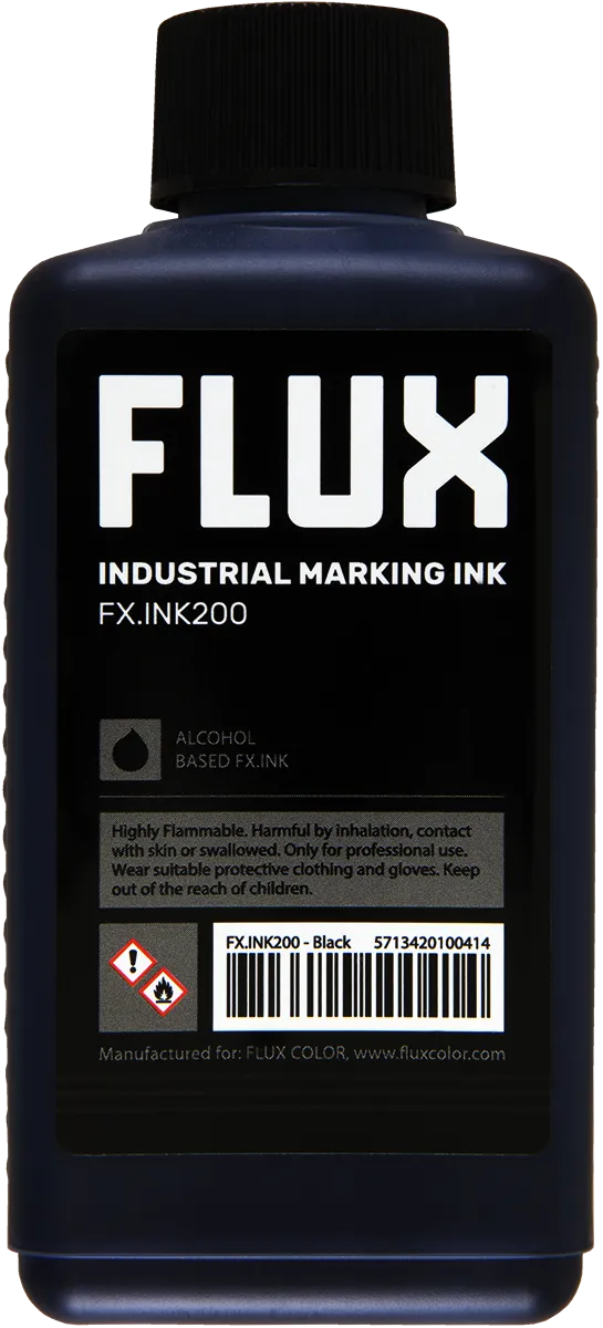 FLUX INDUSTRIAL MARKING INK 200ML