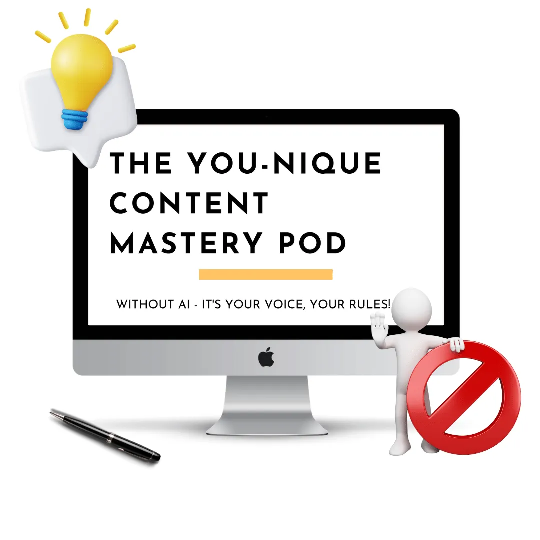 The YOU-nique Content Mastery POD - FREE ACCESS PASS