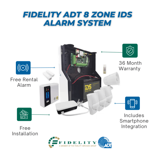 Adt Alarm Special Fidelity Adt Authorized Dealer 9860