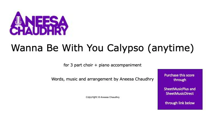Wanna Be With You Calypso (anytime version) mp3 ALL VOICES (+ Snippet)