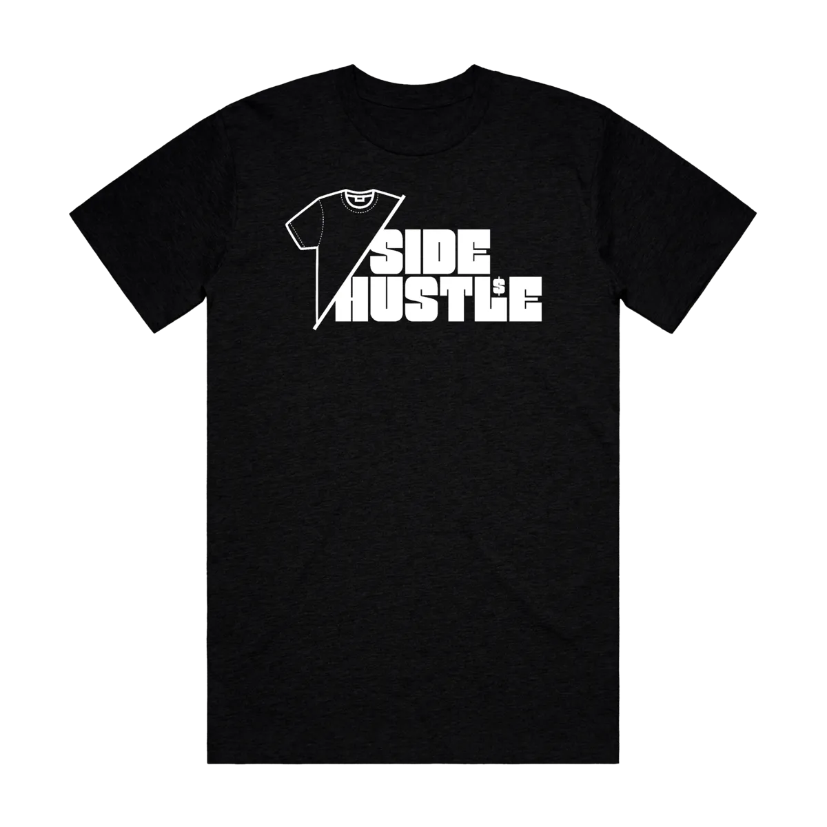 T-Shirt Side Hustle T-Shirt Black