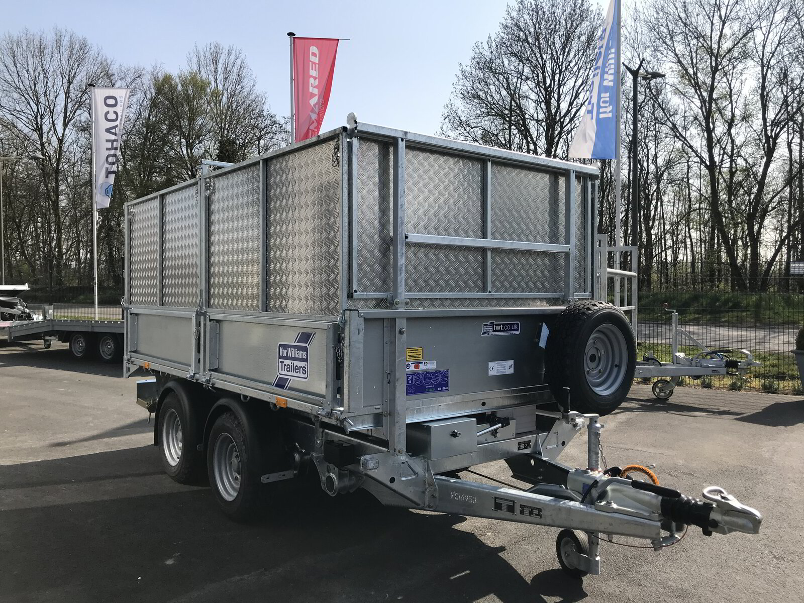 Ifor Williams Tt3017 Kipper Vdv Trailer Aanhangwagens