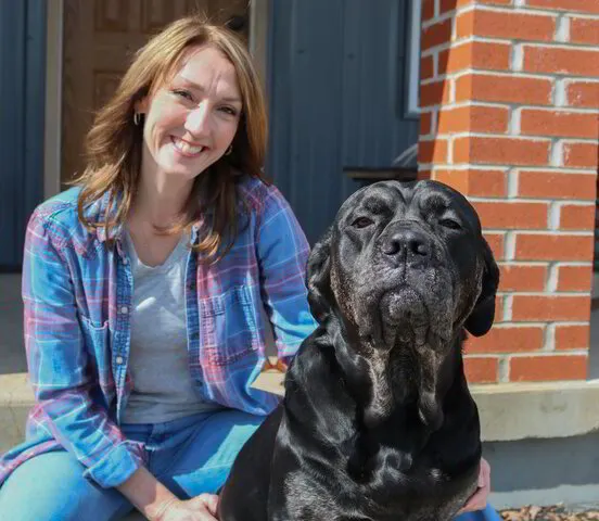 Stephanie with Roxy, one of her famiy's three xyz dogs. Unlike her opponent, Steph supports Libre's Law, which increased penalties for abusing animals. Her opponent was one of just 20 State Reps to vote against this important bill.