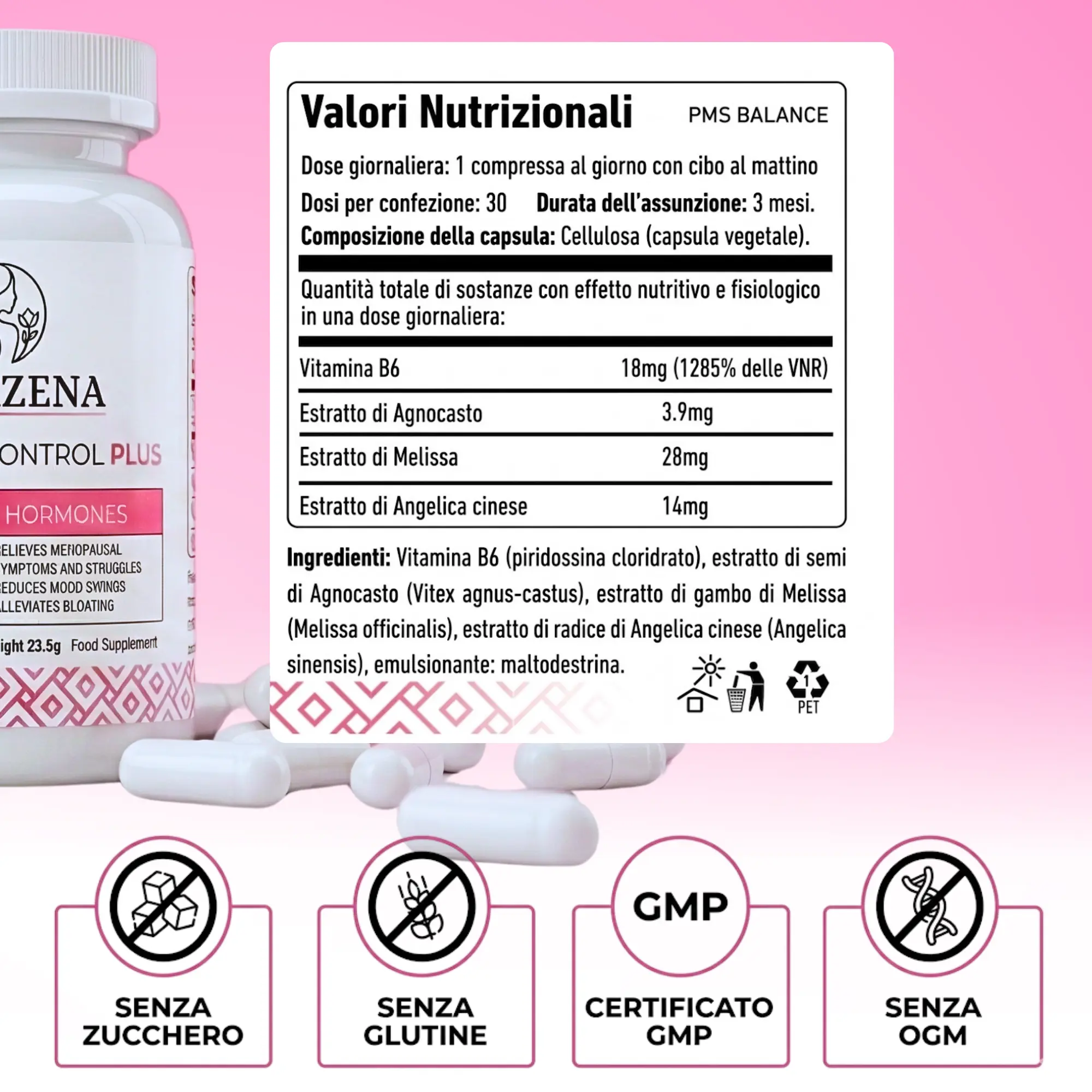 Hormone Control Plus - Benessere femminile in menopausa e perimenopausa