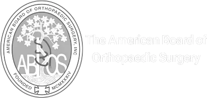 The American Board of Orthopedic Surgery logo