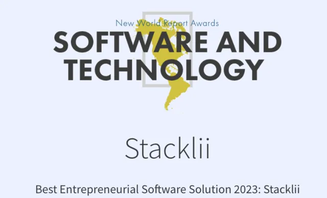 Best Entrepreneurial Software Solution 2023 Award Image