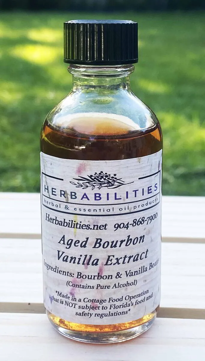 Aged Vanilla Extract - Herbal Pantry Products | Herbabilities