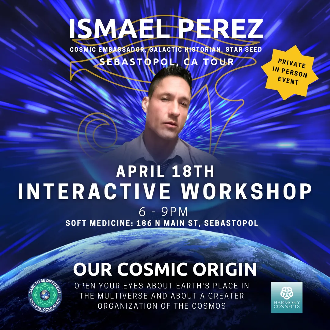  Interactive Workshop w/ Ismael Perez  $40 