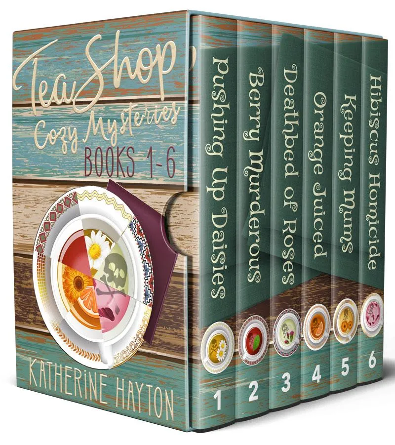 Cover Tea Shop Cozy Mystery Books 1-3