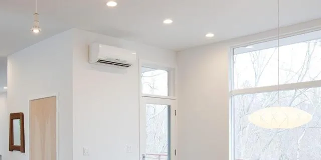 Ductless Air Conditioner in home