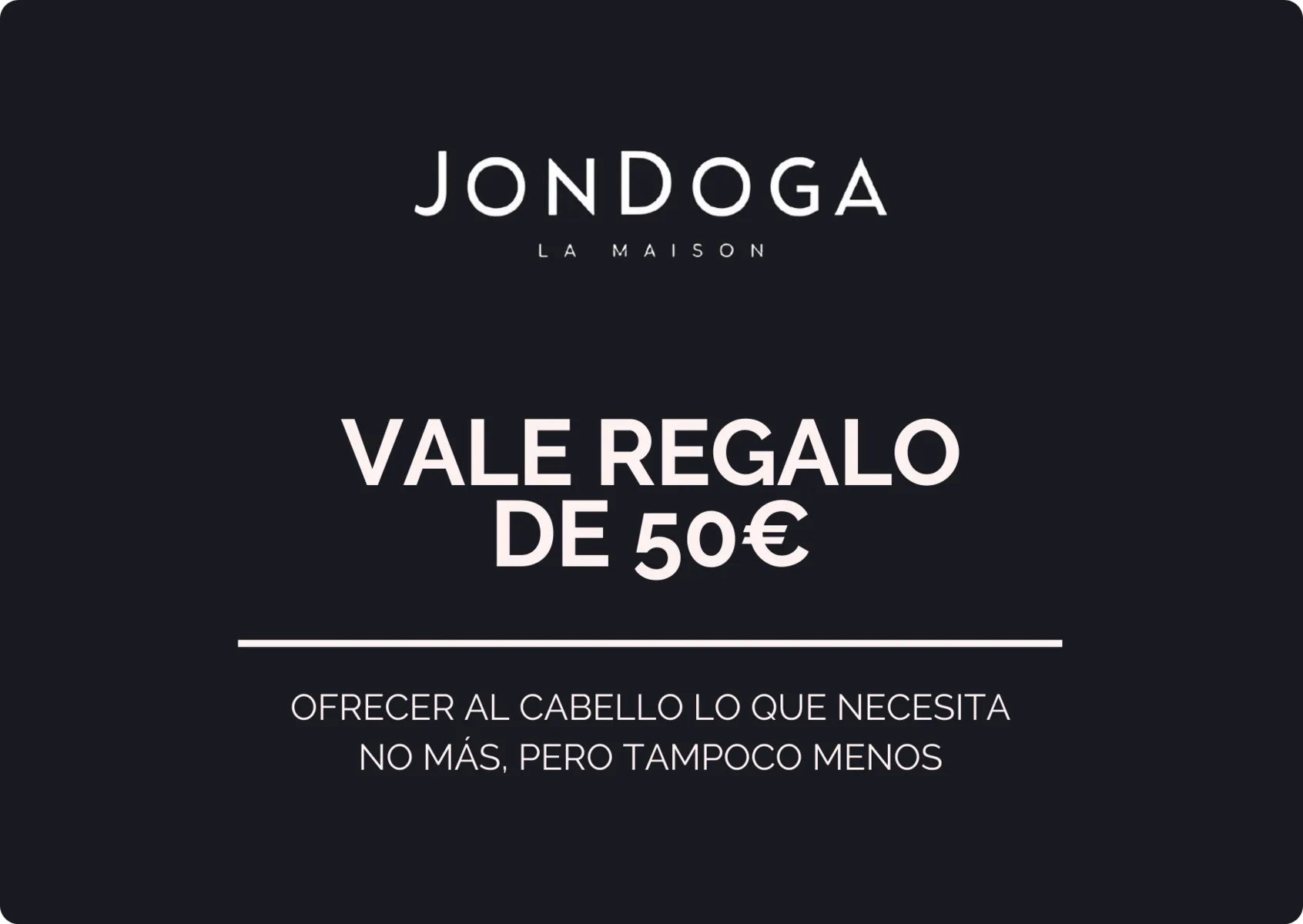 Vale de Regalo - Jon Doga - 50