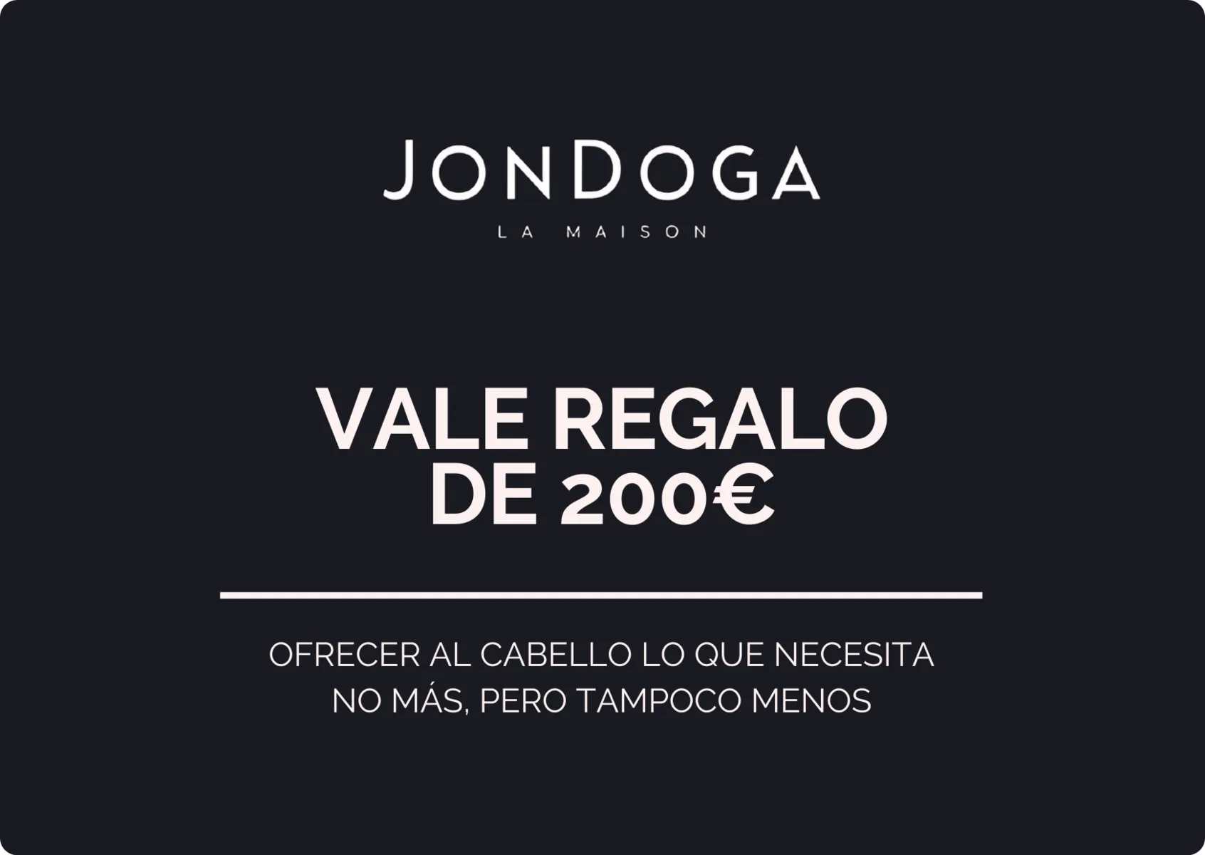 Vale de Regalo - Jon Doga - 200