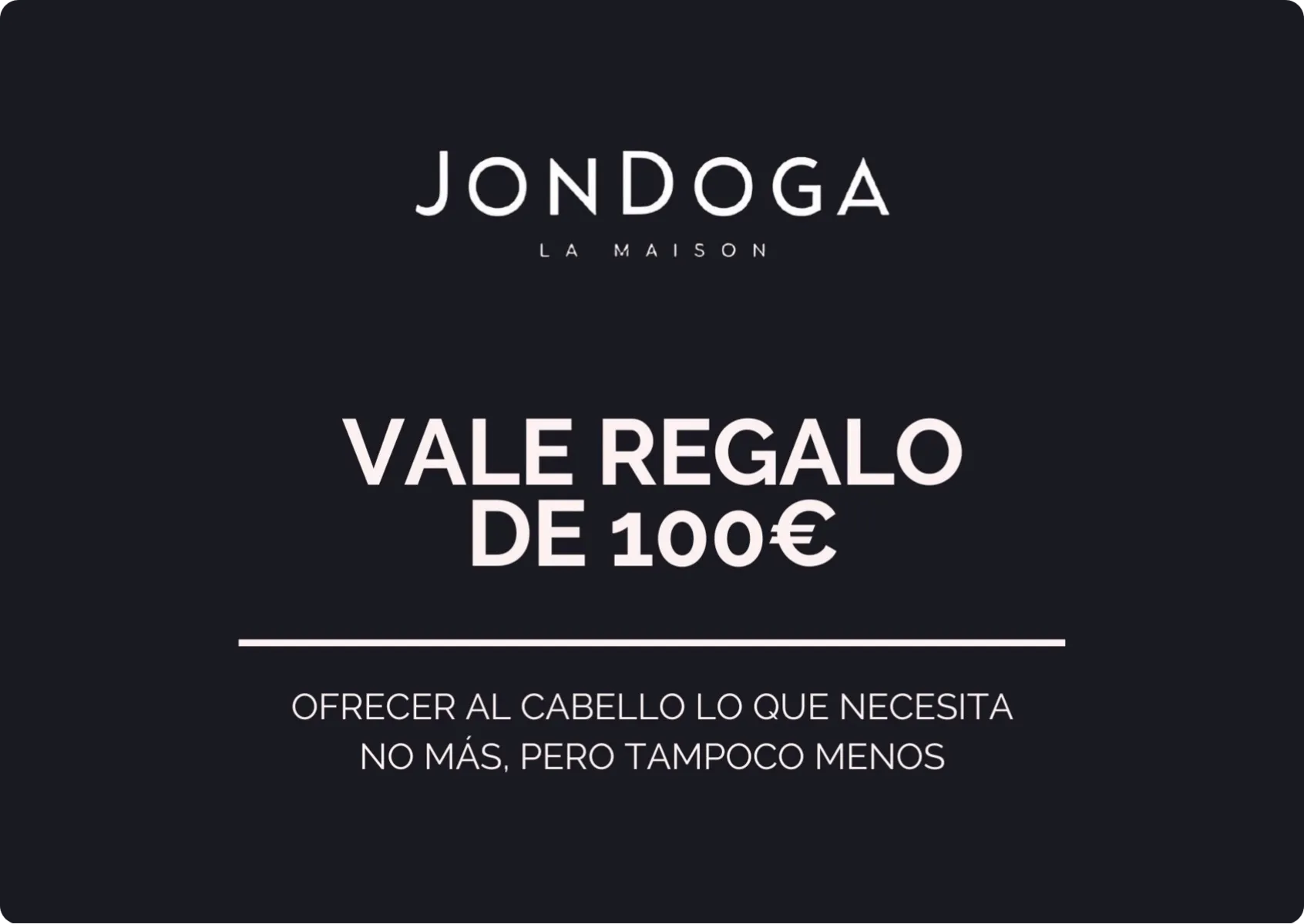 Vale de Regalo - Jon Doga - 100