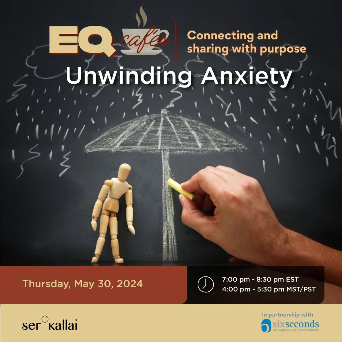 EQ Cafe - Unwinding Anxiety (Virtual)