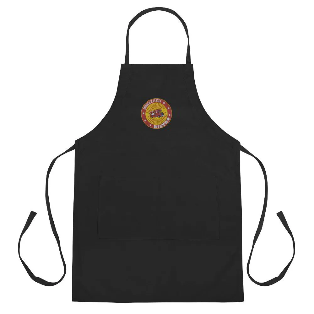 Shmack'n Plates - Embroidered Apron