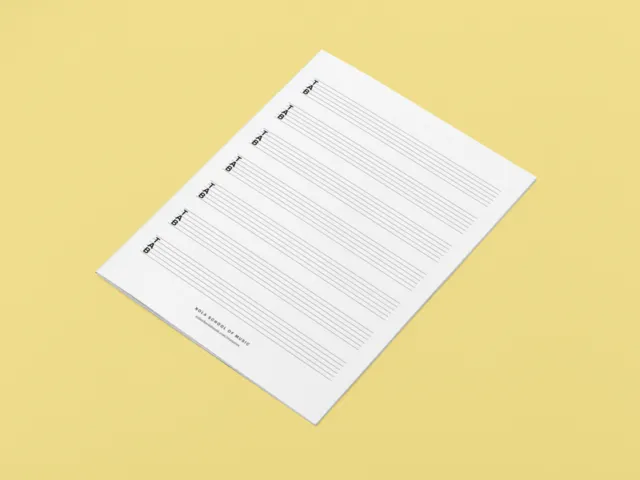 Guitar Blank Tab Paper (Large) | NOLA School of Music | Music Lessons for Free Printable Blank Guitar Tab Sheet Music Pdf