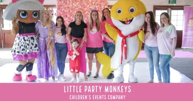 little party monkeys, children's party, essex, hertfordshire