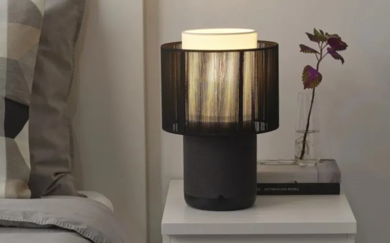 IKEA x Sonos SYMFONISK 2nd-gen table lamp speaker streams music and sets ambiance