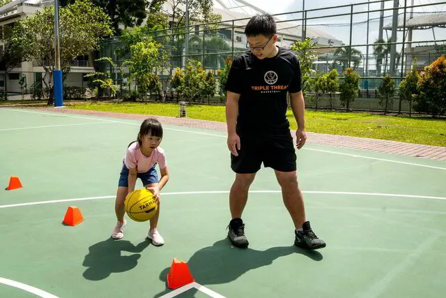 Kids basketball Training
