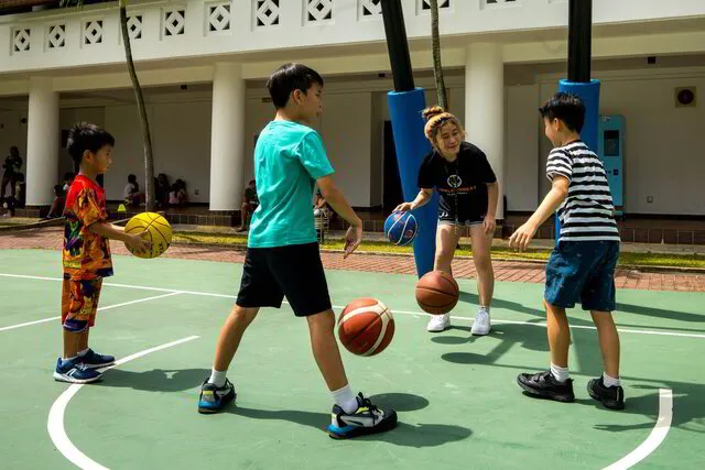 Children Basketball Training