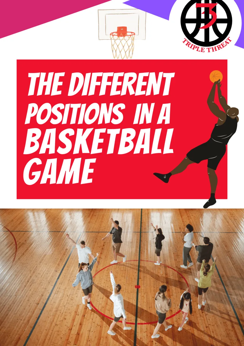 The different positions in a basketball game