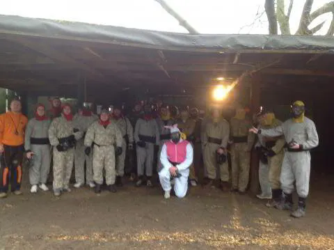 Richard the Rabbit paintball shoot out!