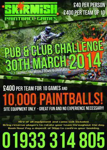 Pub &amp; Club Challenge 30th March 2014