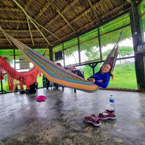 Hospedaje en hamacas