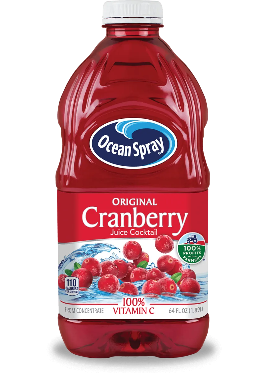 Ocean Spray Cranberry Juice 96 fl oz Bottles