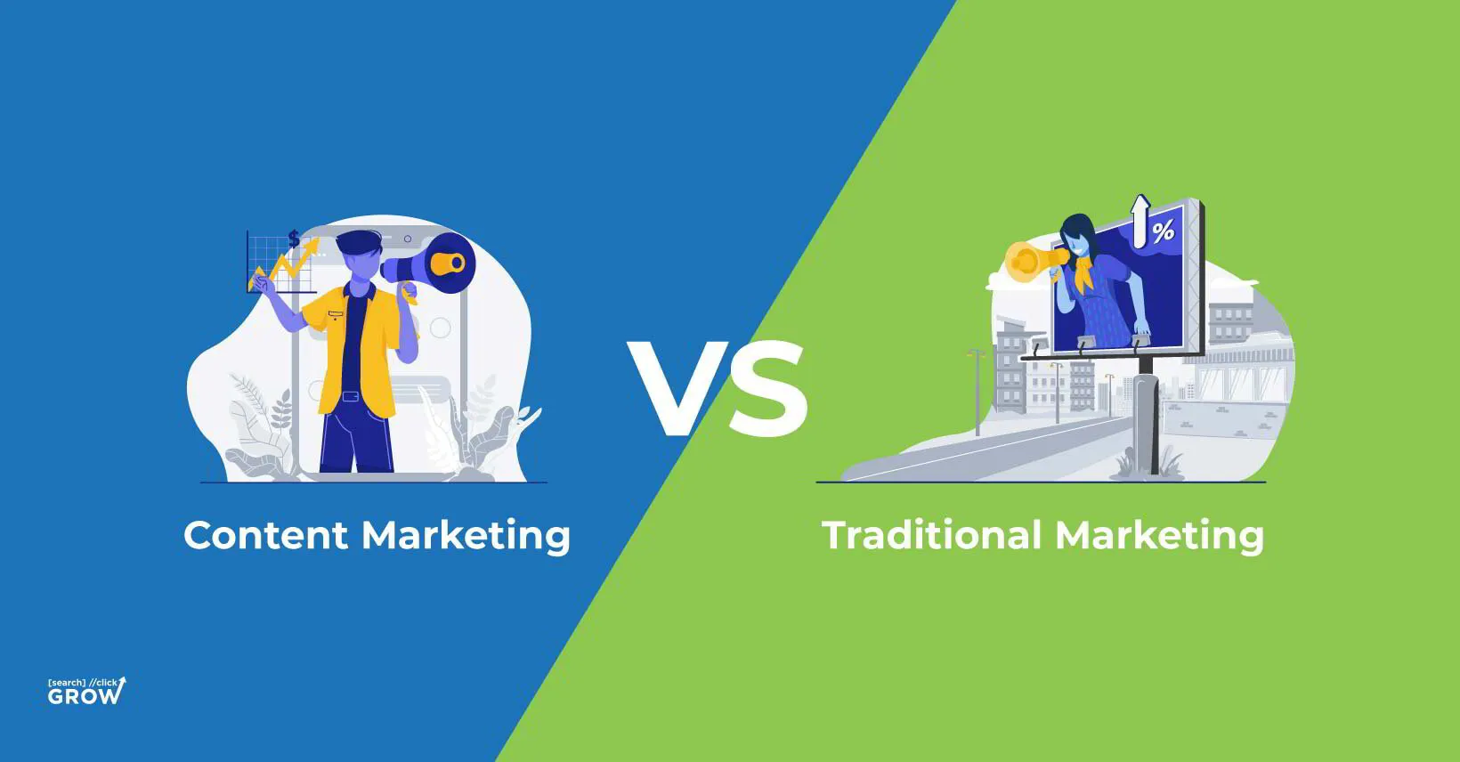 Content Marketing vs Traditional Marketing: Pros &amp; Cons