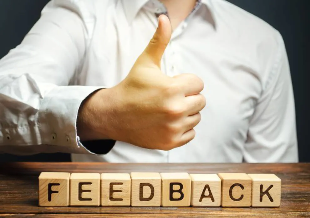 reviews provide business owners with feedback