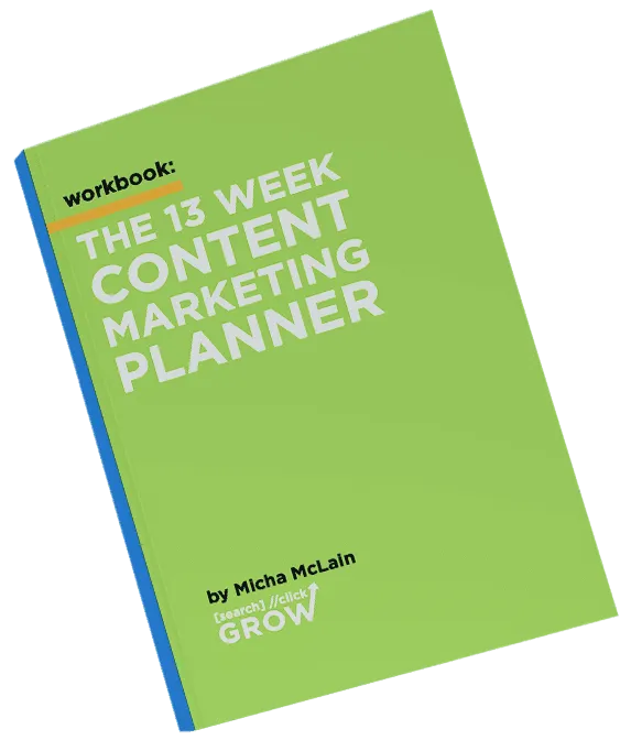 The 13 Week Content Planner
