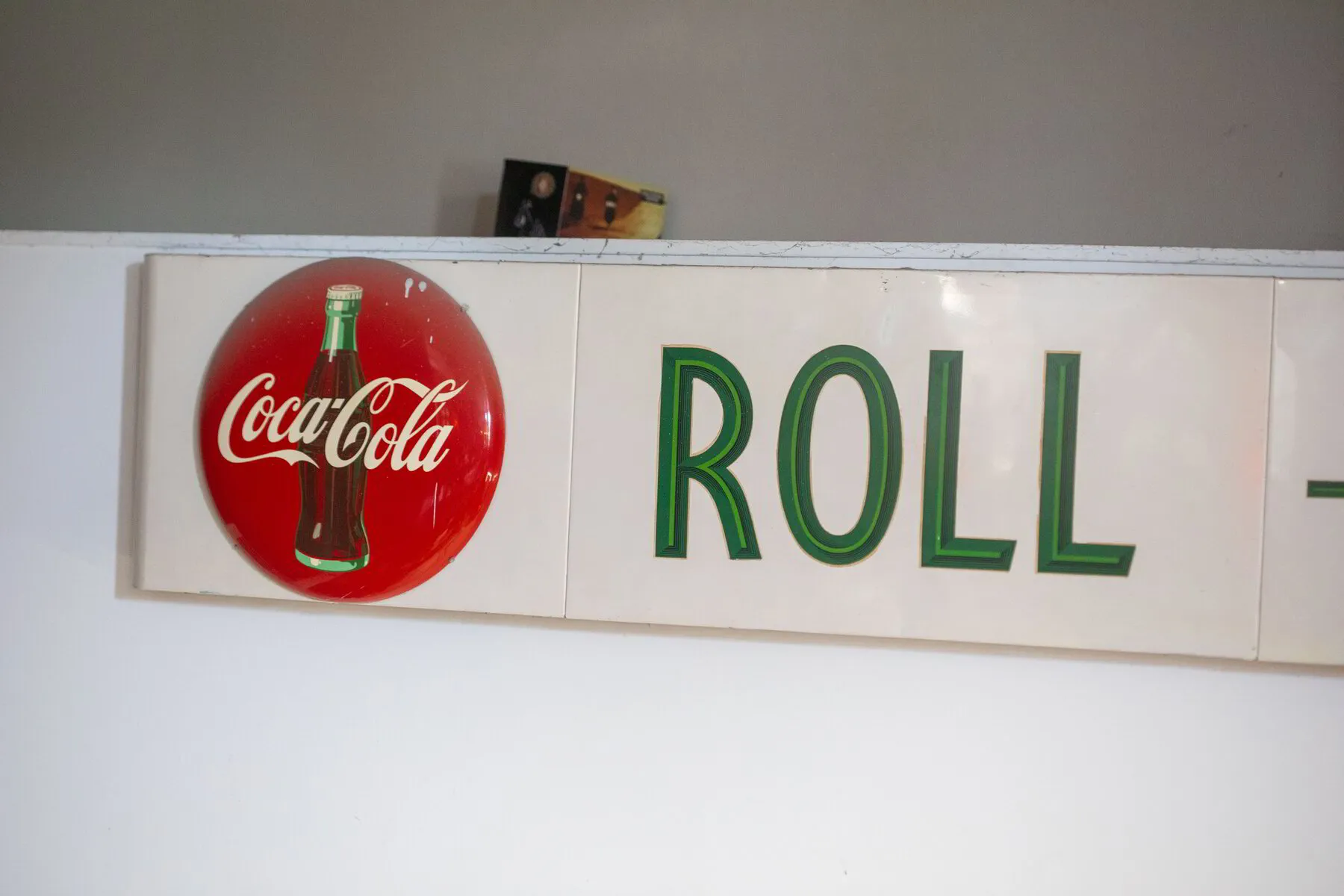  Coca Cola Sign  from Roll-A-Way Skating Rink in Topeka, Kansas