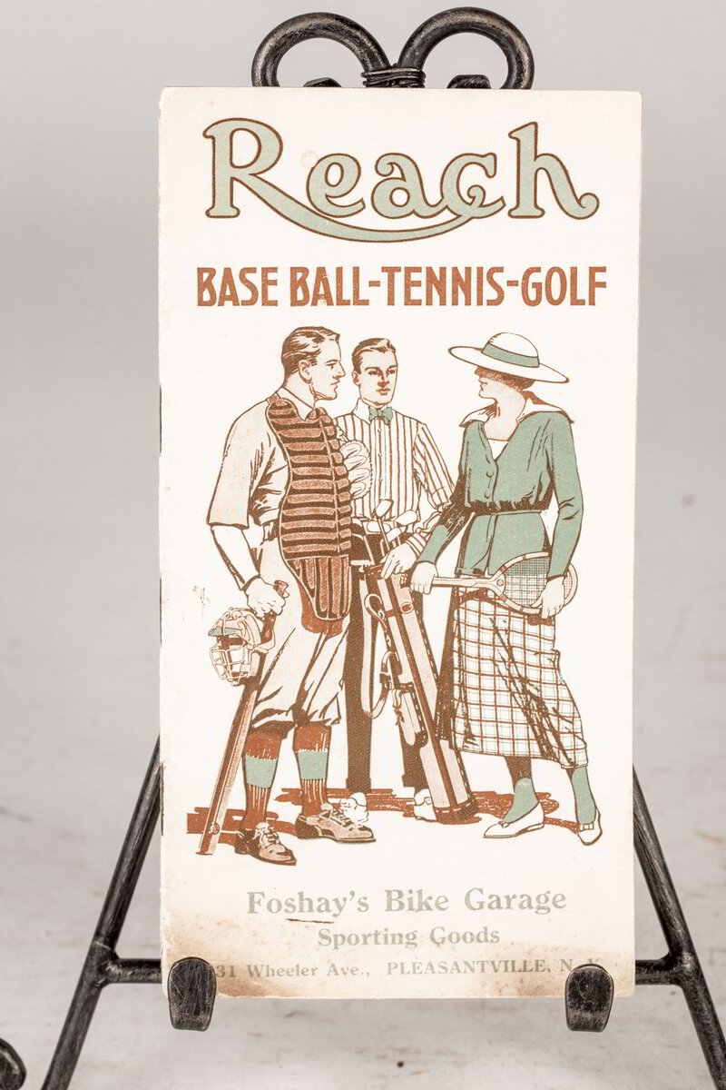 1917 Reach Sporting Good Catalog, baseball tennis golf vintage