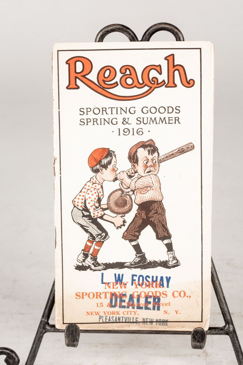 1916 Reach Sporting Good Catalog vintage teaching tool.