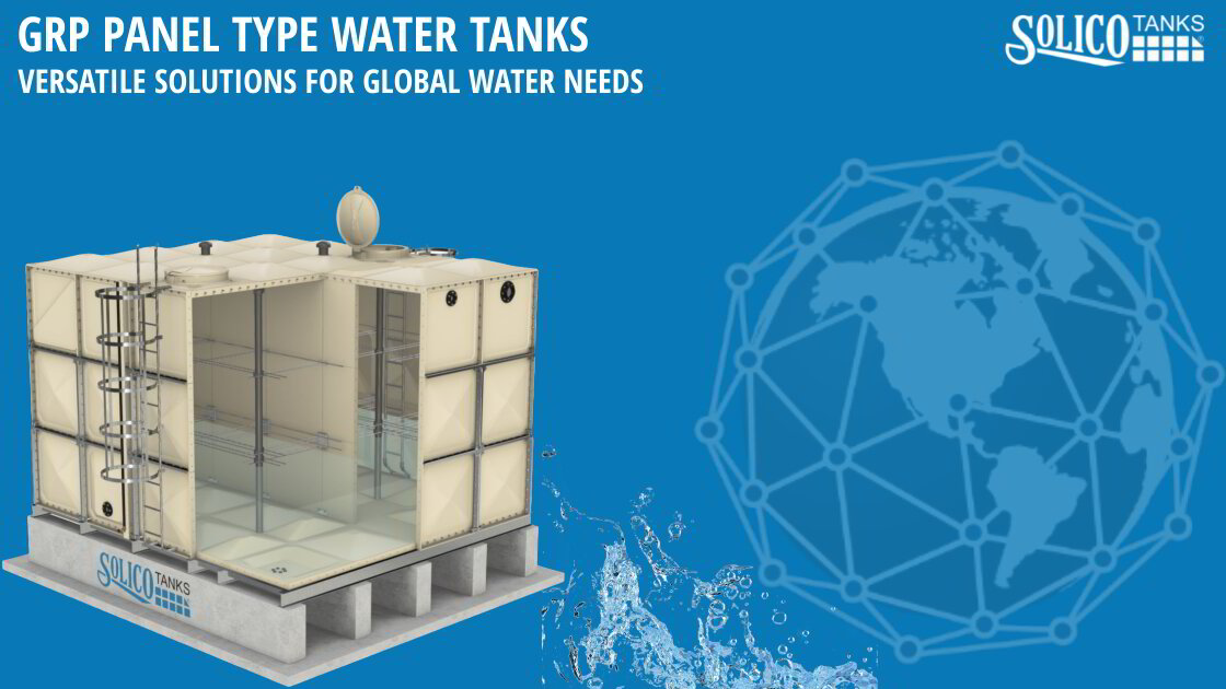 GRP Panel Type Water Tanks - Versatile Solutions for Global Water Needs